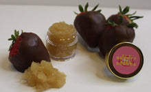 Load image into Gallery viewer, CHOCOLATE COVERED STRAWBERRIES LIP SCRUB
